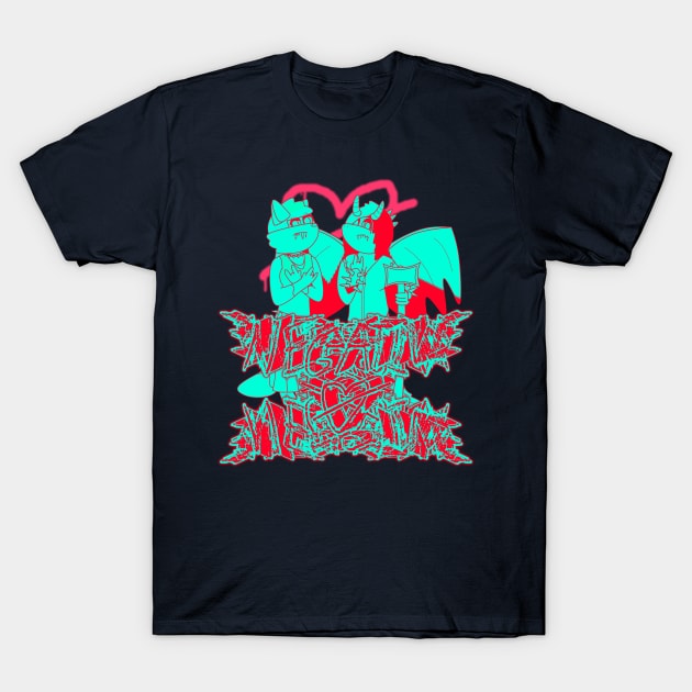 Girly & Gay - Punk T-Shirt by Negative Øhio Merch